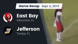 Recap: East Bay  vs. Jefferson  2019