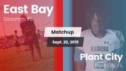 Matchup: East Bay  vs. Plant City  2019