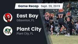 Recap: East Bay  vs. Plant City  2019