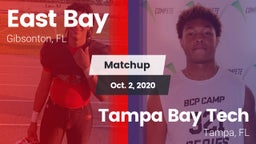 Matchup: East Bay  vs. Tampa Bay Tech  2020
