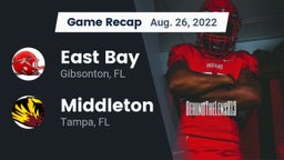 Recap: East Bay  vs. Middleton  2022
