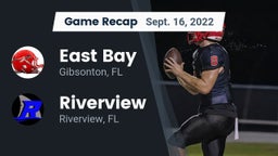 Recap: East Bay  vs. Riverview  2022