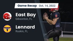 Recap: East Bay  vs. Lennard  2022