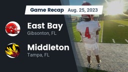 Recap: East Bay  vs. Middleton  2023
