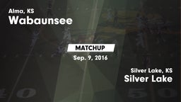 Matchup: Wabaunsee vs. Silver Lake  2016