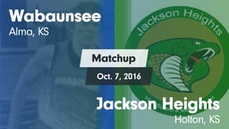 Matchup: Wabaunsee vs. Jackson Heights  2016