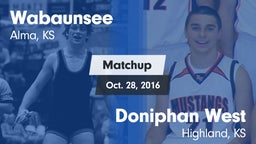 Matchup: Wabaunsee vs. Doniphan West  2016