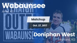 Matchup: Wabaunsee vs. Doniphan West  2017
