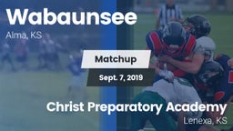 Matchup: Wabaunsee vs. Christ Preparatory Academy 2019