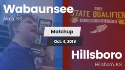 Matchup: Wabaunsee vs. Hillsboro  2019