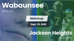 Matchup: Wabaunsee vs. Jackson Heights  2020