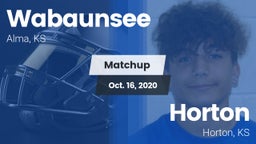 Matchup: Wabaunsee vs. Horton  2020