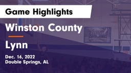 Winston County  vs Lynn  Game Highlights - Dec. 16, 2022