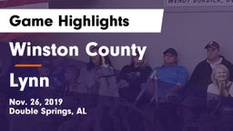 Winston County  vs Lynn Game Highlights - Nov. 26, 2019