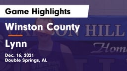 Winston County  vs Lynn  Game Highlights - Dec. 16, 2021