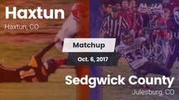 Matchup: Haxtun vs. Sedgwick County  2017
