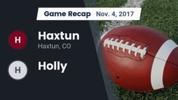Recap: Haxtun  vs. Holly  2017