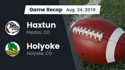 Recap: Haxtun  vs. Holyoke  2018