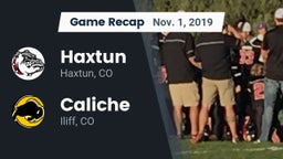 Recap: Haxtun  vs. Caliche  2019