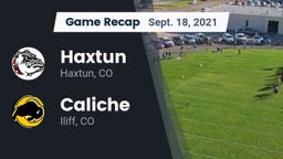 Recap: Haxtun  vs. Caliche  2021