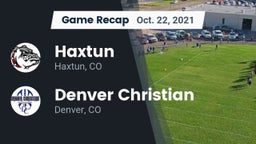 Recap: Haxtun  vs. Denver Christian  2021