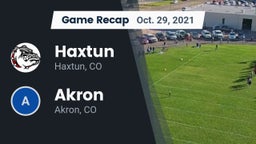 Recap: Haxtun  vs. Akron  2021