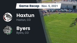 Recap: Haxtun  vs. Byers  2021