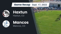 Recap: Haxtun  vs. Mancos  2022