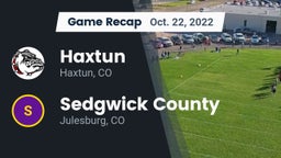 Recap: Haxtun  vs. Sedgwick County  2022