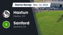 Recap: Haxtun  vs. Sanford  2022