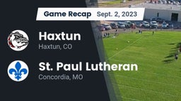 Recap: Haxtun  vs. St. Paul Lutheran  2023