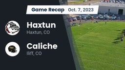 Recap: Haxtun  vs. Caliche  2023