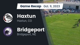 Recap: Haxtun  vs. Bridgeport  2023