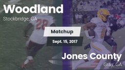 Matchup: Woodland vs. Jones County  2017