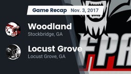 Recap: Woodland  vs. Locust Grove  2017