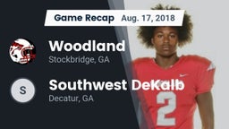 Recap: Woodland  vs. Southwest DeKalb  2018