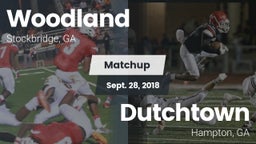 Matchup: Woodland vs. Dutchtown  2018