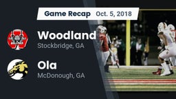 Recap: Woodland  vs. Ola  2018