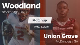 Matchup: Woodland vs. Union Grove  2018