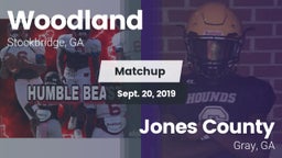 Matchup: Woodland vs. Jones County  2019
