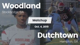 Matchup: Woodland vs. Dutchtown  2019