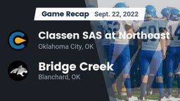Recap: Classen SAS at Northeast vs. Bridge Creek  2022