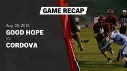 Recap: Good Hope  vs. Cordova  2015