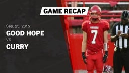 Recap: Good Hope  vs. Curry  2015