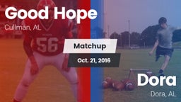 Matchup: Good Hope vs. Dora  2016