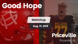 Matchup: Good Hope High vs. Priceville  2018