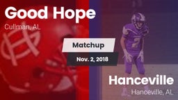 Matchup: Good Hope High vs. Hanceville  2018