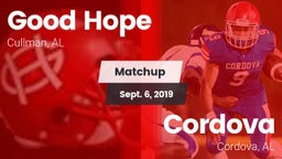 Matchup: Good Hope High vs. Cordova  2019
