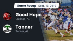 Recap: Good Hope  vs. Tanner  2019