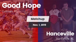 Matchup: Good Hope High vs. Hanceville  2019